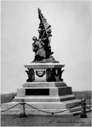 Das Kriegerdenkmal, 1892 (Stadtbildstelle Essen)